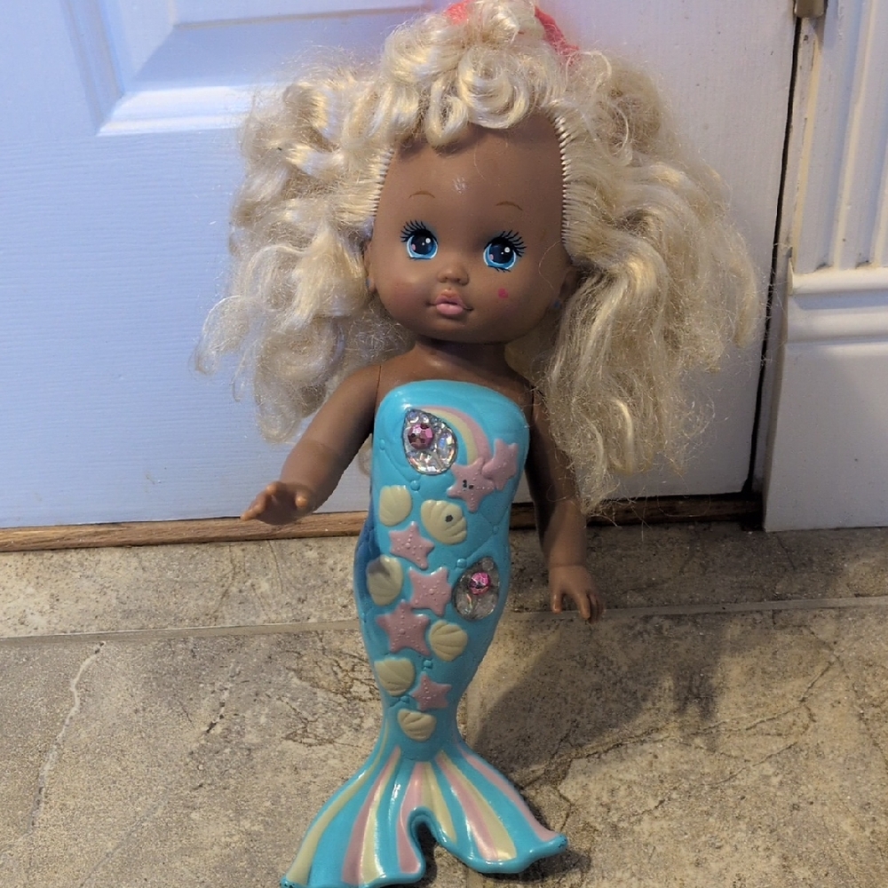 VINTAGE 1991 Little Miss Singing Mermaid Doll